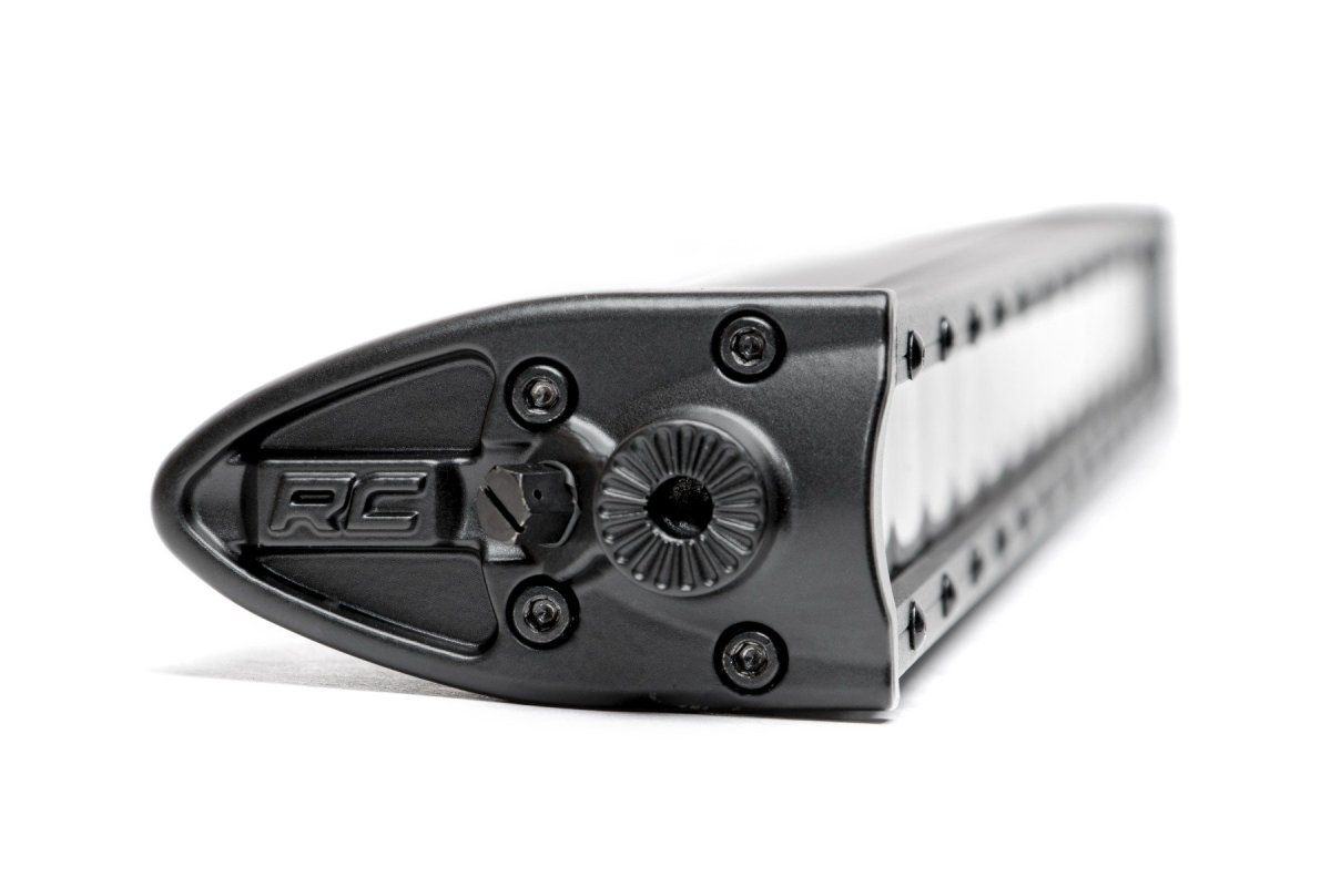 LED Light Bar - Rough Country - 30 Inch Black Series | Single Row - Black